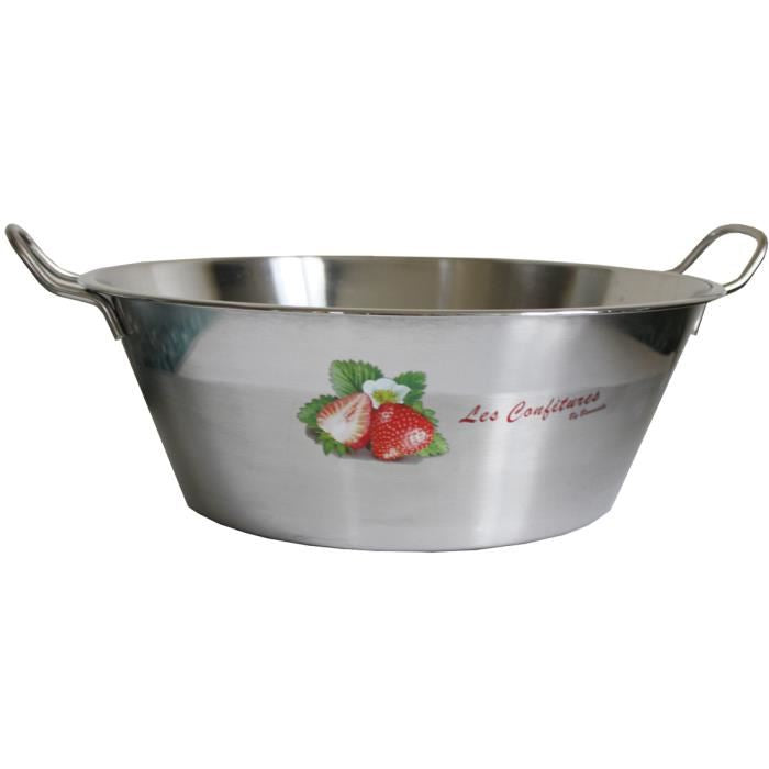 Bassine à confiture décorée 38 cm 340678 BAUMALU