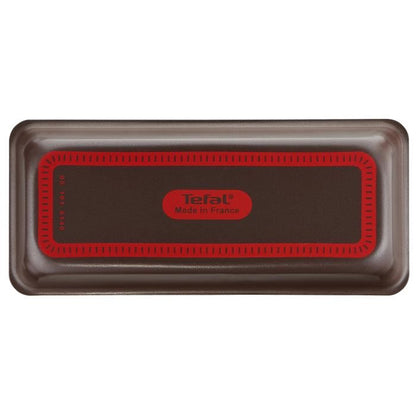 TEFAL SUCCESS Moule à cake J1607302 - 28 cm - Aluminium -  Marron