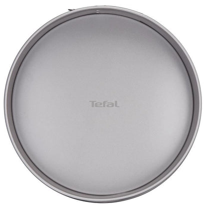 TEFAL Moule à charnière Delibake en acier - Ø 27 cm - Rouge et gris