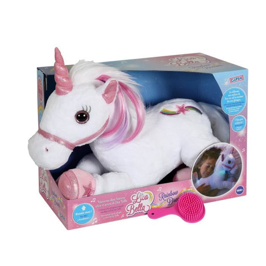 LICA BELLA Peluche Licorne 35 cm