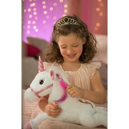 LICA BELLA Peluche Licorne 35 cm