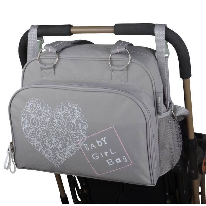 BABY ON BOARD Sac a langer + accessoires nomades Simply Girl - Des la naissance - Bébé fille