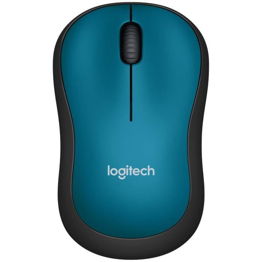 Logitech souris sans fil optique - M185 Bleu