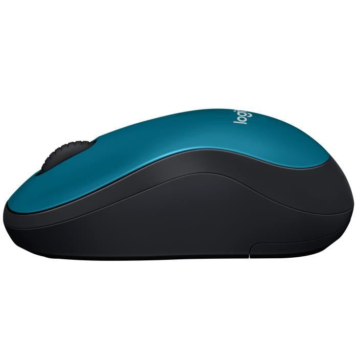 Logitech souris sans fil optique - M185 Bleu