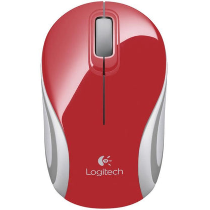 LOGITECH souris mini sans fil optique - M187 Rouge