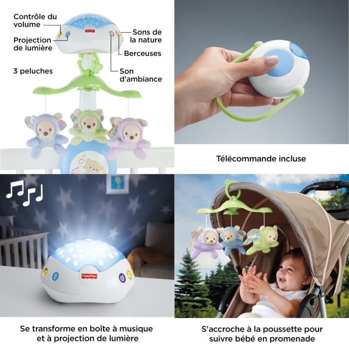 FISHER-PRICE - Mobile Doux Reves Papillons