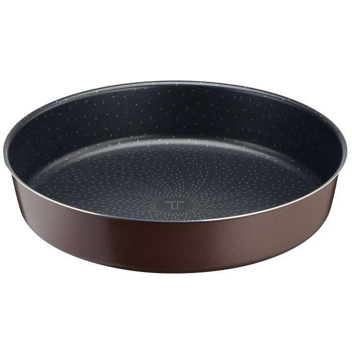 TEFAL SUCCESS Moule à gâteau rond J1609602 24 cm marron