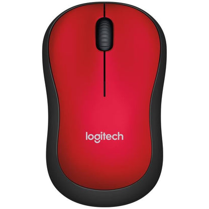 Logitech souris sans fil optique - M185 Rouge