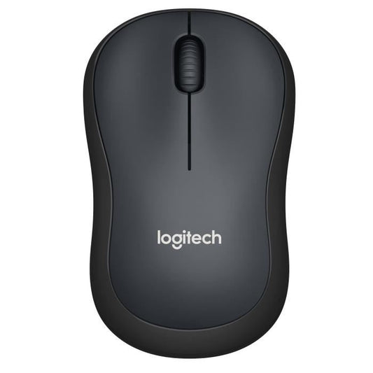 LOGITECH Souris Silencieuse M220 Silent - Sans Fil - Gris/Noir