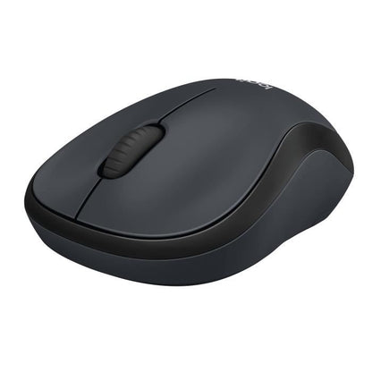 LOGITECH Souris Silencieuse M220 Silent - Sans Fil - Gris/Noir