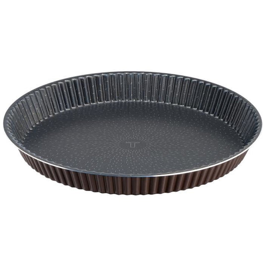 TEFAL SUCCESS Moule à tarte J1608402 diamètre 30 cm marron