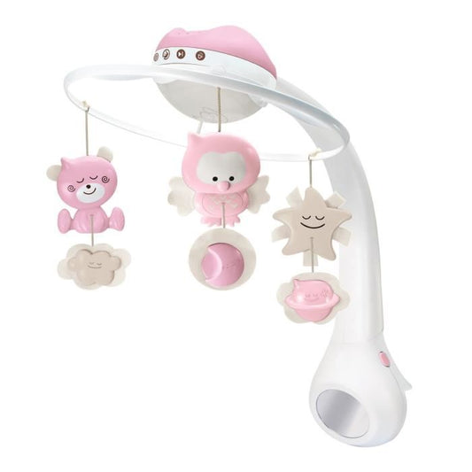 INFANTINO Mobile Fille Douce Nuit 3 en 1 Rose