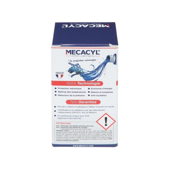 MECACYL HY Hyper-Lubrifiant boîtes de vitesse, cardan, transmission, pont, fourches - 60ml