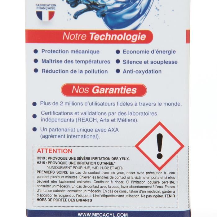 MECACYL HY Hyper-Lubrifiant boîtes de vitesse, cardan, transmission, pont, fourches - 60ml