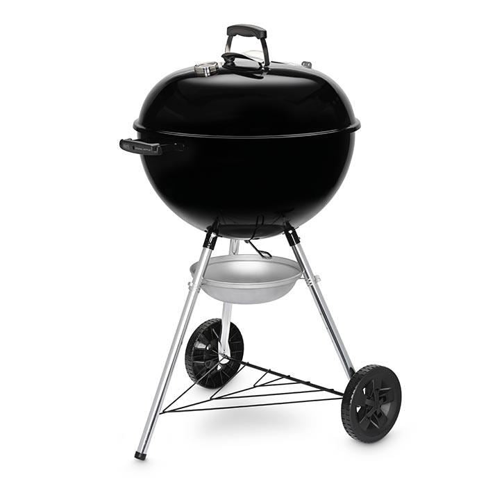 WEBER Barbecue a charbon Original Kettle E-5710 - Acier chromé - Ø 57 cm