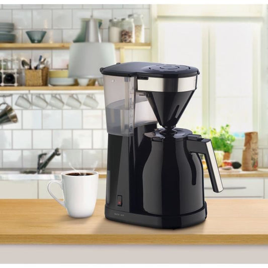 MELITTA Easy Top Therm II 1023-08 - Cafetière filtre 1L - 1050 W - Noir