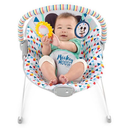 DISNEY BABY Mickey Transat avec siege vibrant Happy Triangles