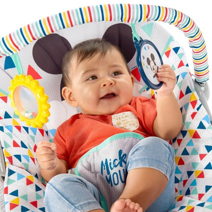 DISNEY BABY Mickey Transat avec siege vibrant Happy Triangles