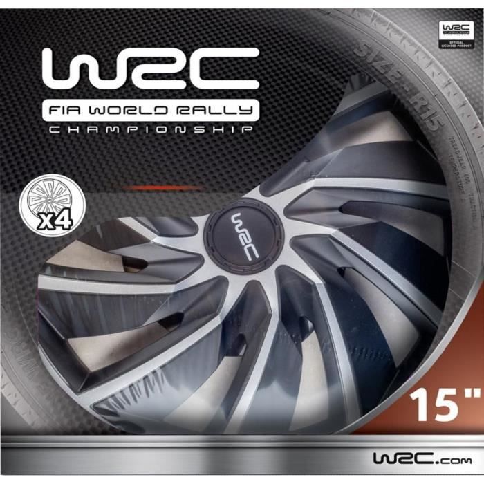 WRC 4 Enjoliveurs Bi-colo 15" TURBO