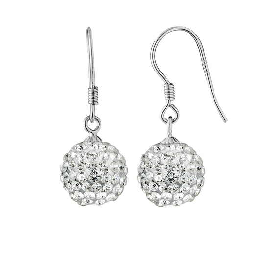 Boucles d'Oreilles  "Pure WHITE"  Pendentif Mobiles