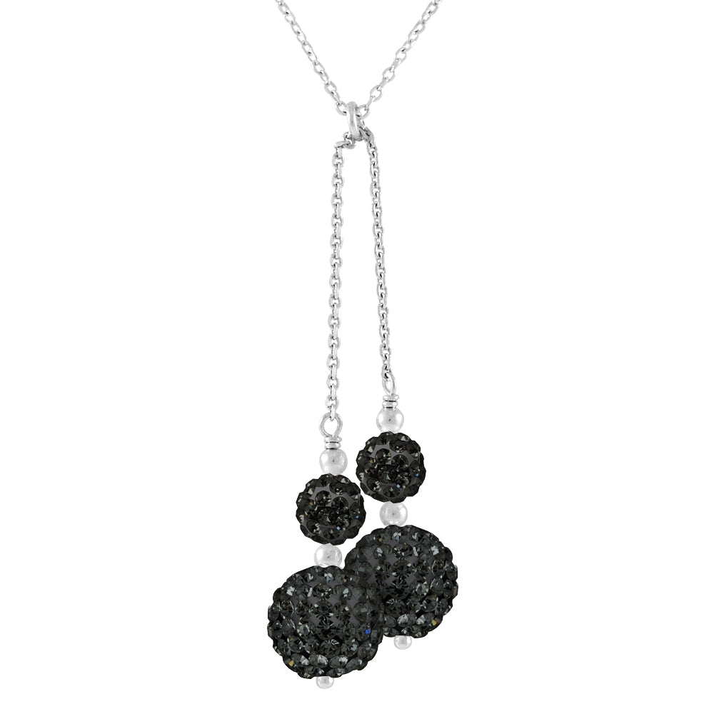 Collier Cravate "BLACK NIGHT"