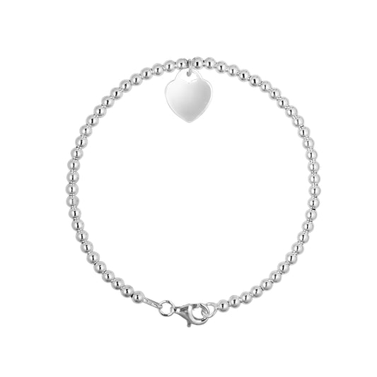 Bracelet Coeur comme Charm