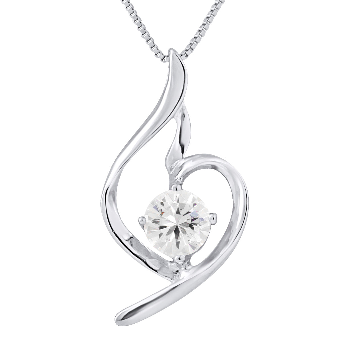 Collier "FANTAISIE" en argent 925/1000