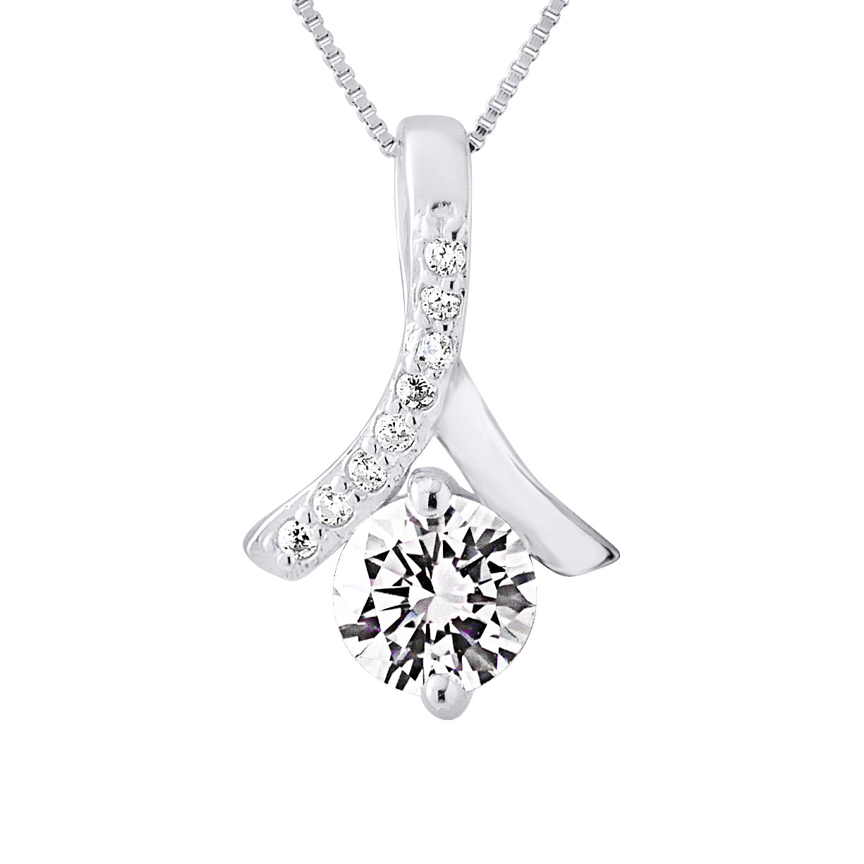 Collier "FANTAISIE" en argent 925/1000