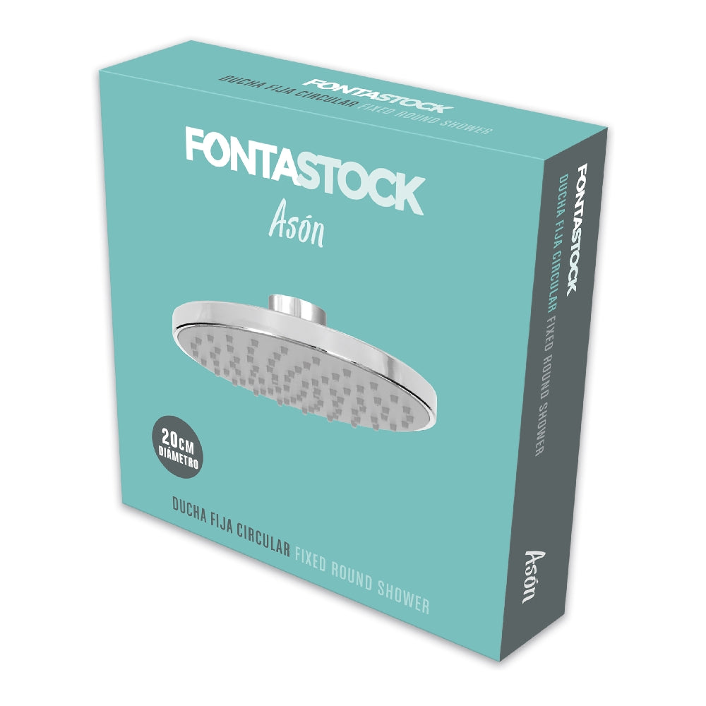 Pomme de douche Fontastock ASÓN ABS Ø 20 cm