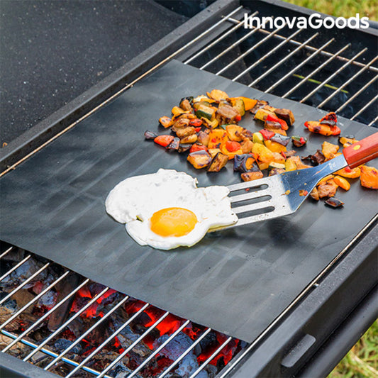 Tapis de Cuisson pour Four et Barbecue InnovaGoods 2 Unités