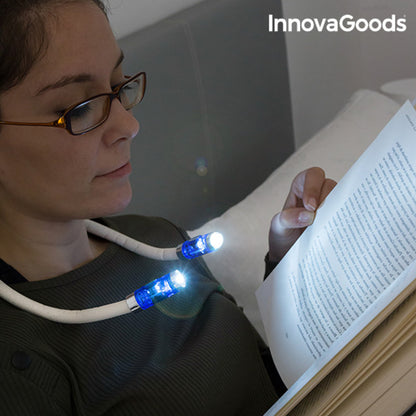 Lampe de Lecture LED pour Tour de Cou Nereled InnovaGoods