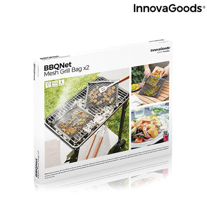 Sacs de cuisson pour barbecue InnovaGoods (Pack de 2)