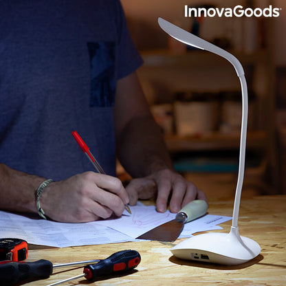 Lampe LED de Table Rechargeable Tactile Lum2Go InnovaGoods