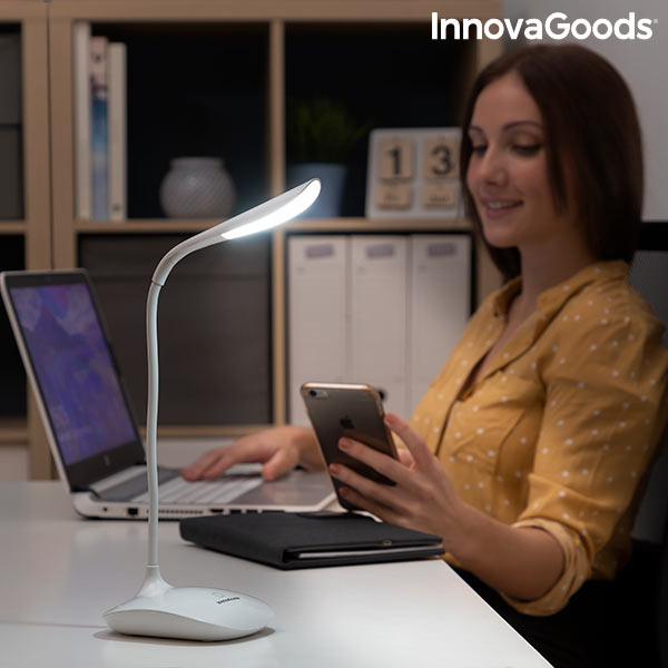 Lampe LED de Table Rechargeable Tactile Lum2Go InnovaGoods