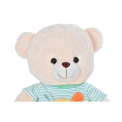 Ours en peluche DKD Home Decor Chemisette Polyester Blanc Vert Enfant Ours