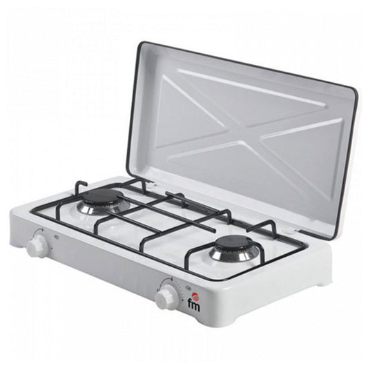 Cuisinière à Gaz Grupo FM 221583 Blanc