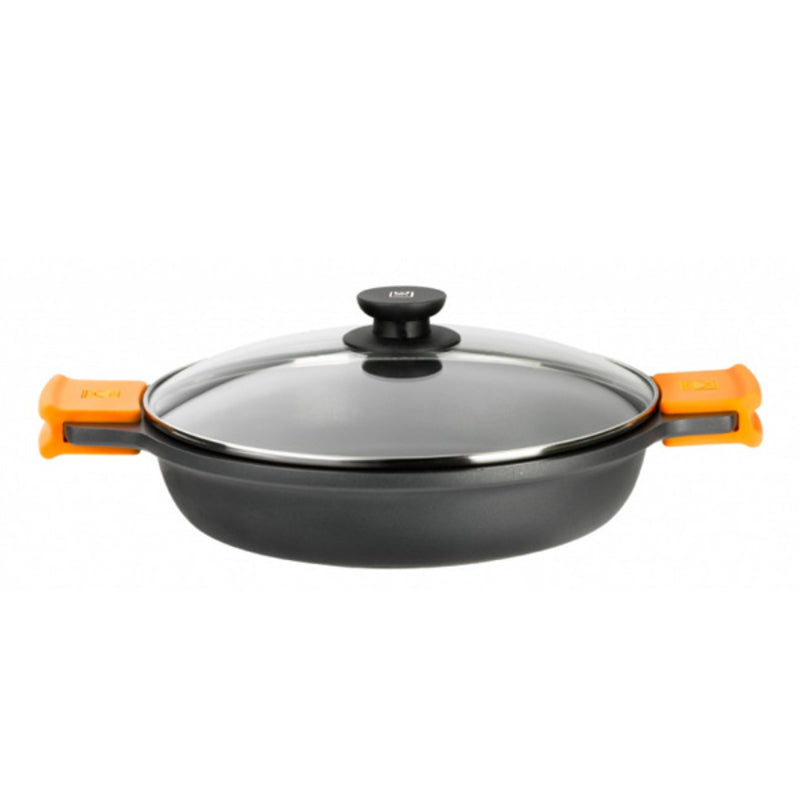 Casserole avec Couvercle en Verre BRA A270540 (40 cm) Aluminium