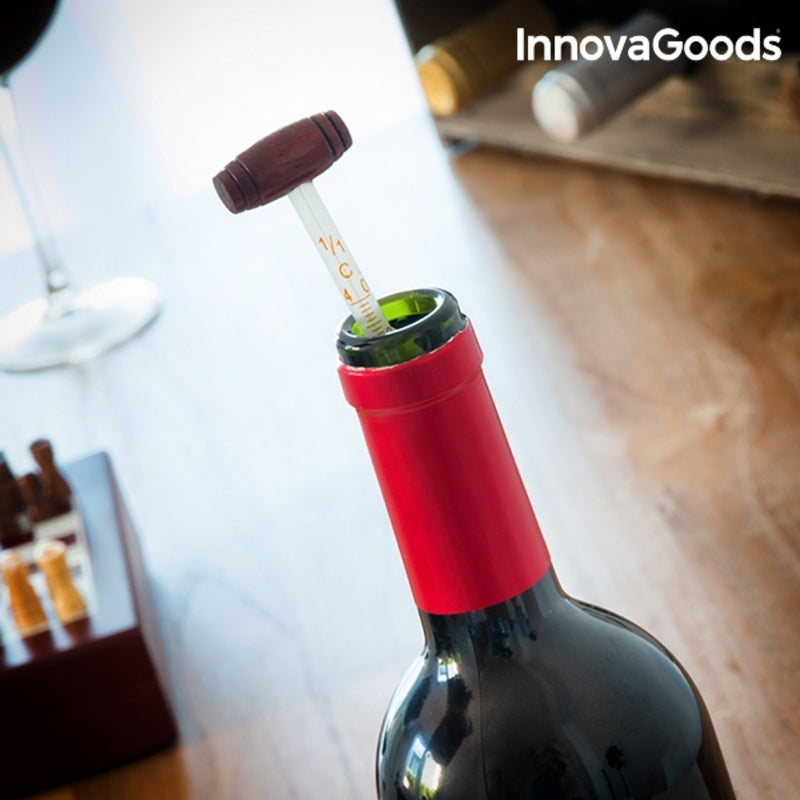 Ensemble d'Accessoires à Vin et Échecs InnovaGoods 37 Pièces