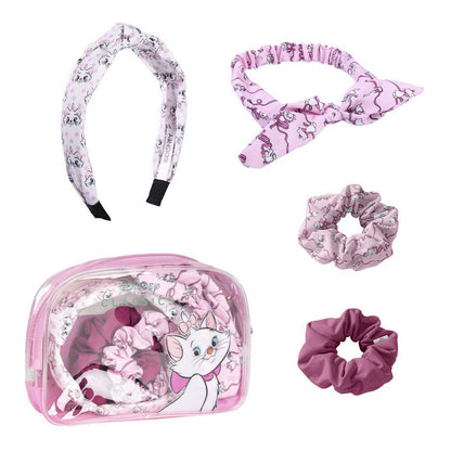 Accessoires pour les Cheveux Disney Marie Multicouleur (4 pcs)