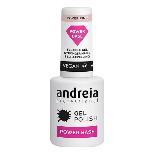 Vernis à Ongles Semi-permanent Gel Polish Power Base Andreia Rose (10,5 ml)