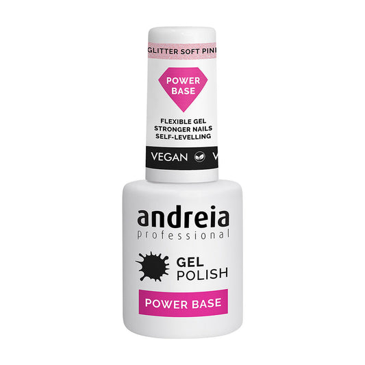 Vernis à ongles Andreia Professional Glitter Soft Pink (105 ml)