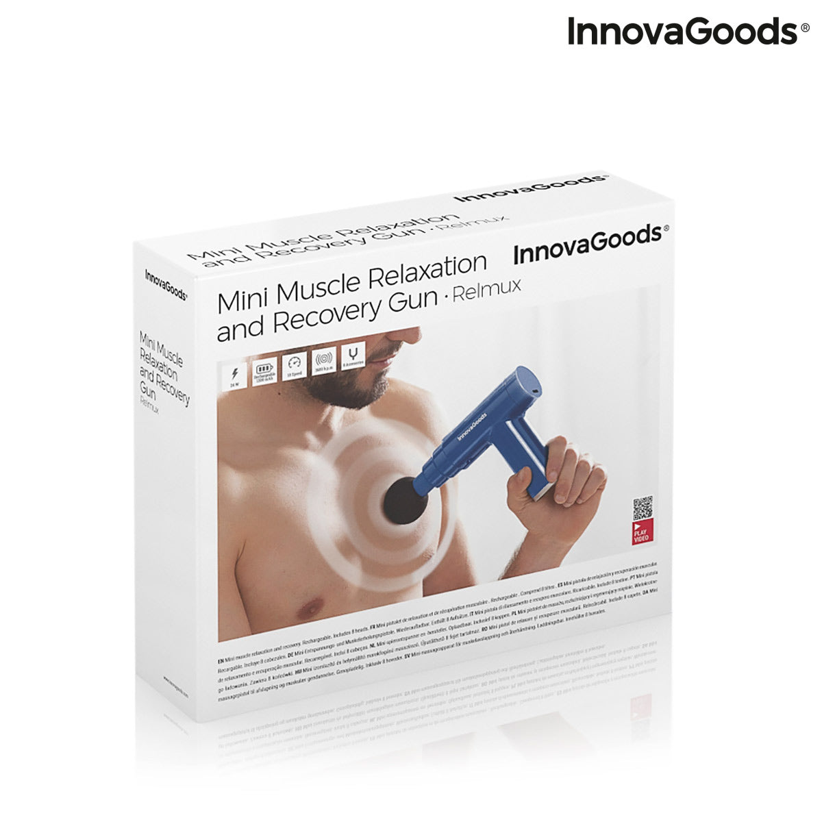 Mini-pistolet de Relaxation et de Récupération Musculaire Relmux InnovaGoods