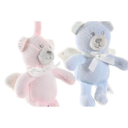 Jouet Peluche DKD Home Decor Pendentif 13 x 6 x 40 cm Étoile Ours (2 Unités)