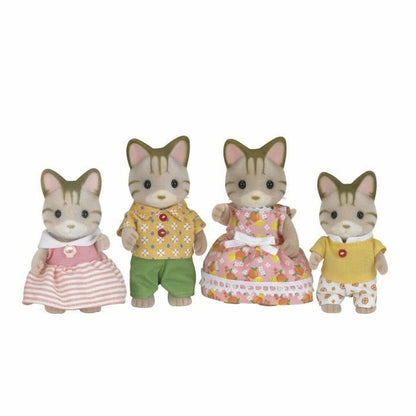 Figurines d’action Sylvanian Families Striped Cat Family