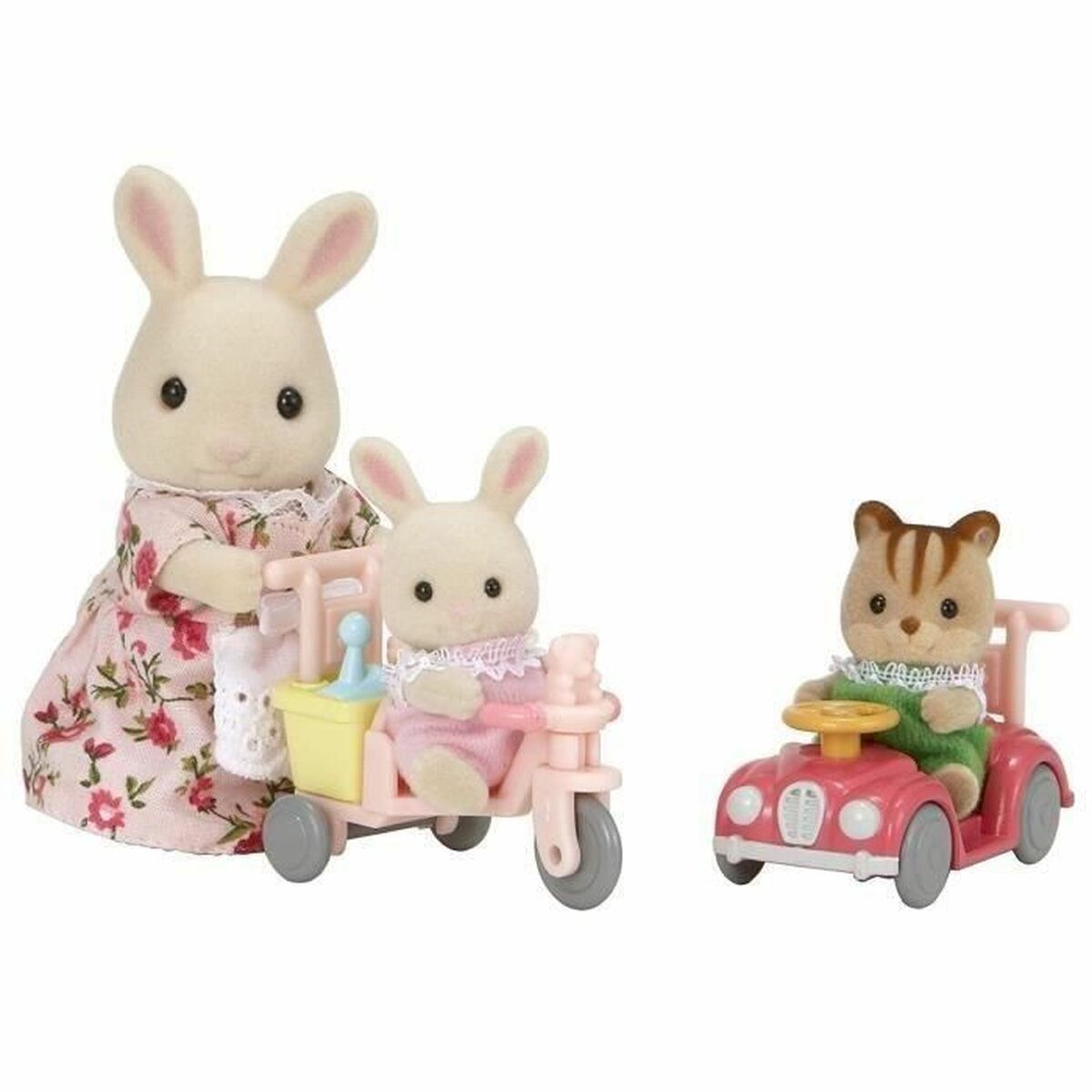 Figurines d’action Sylvanian Families Babies Ride and Play