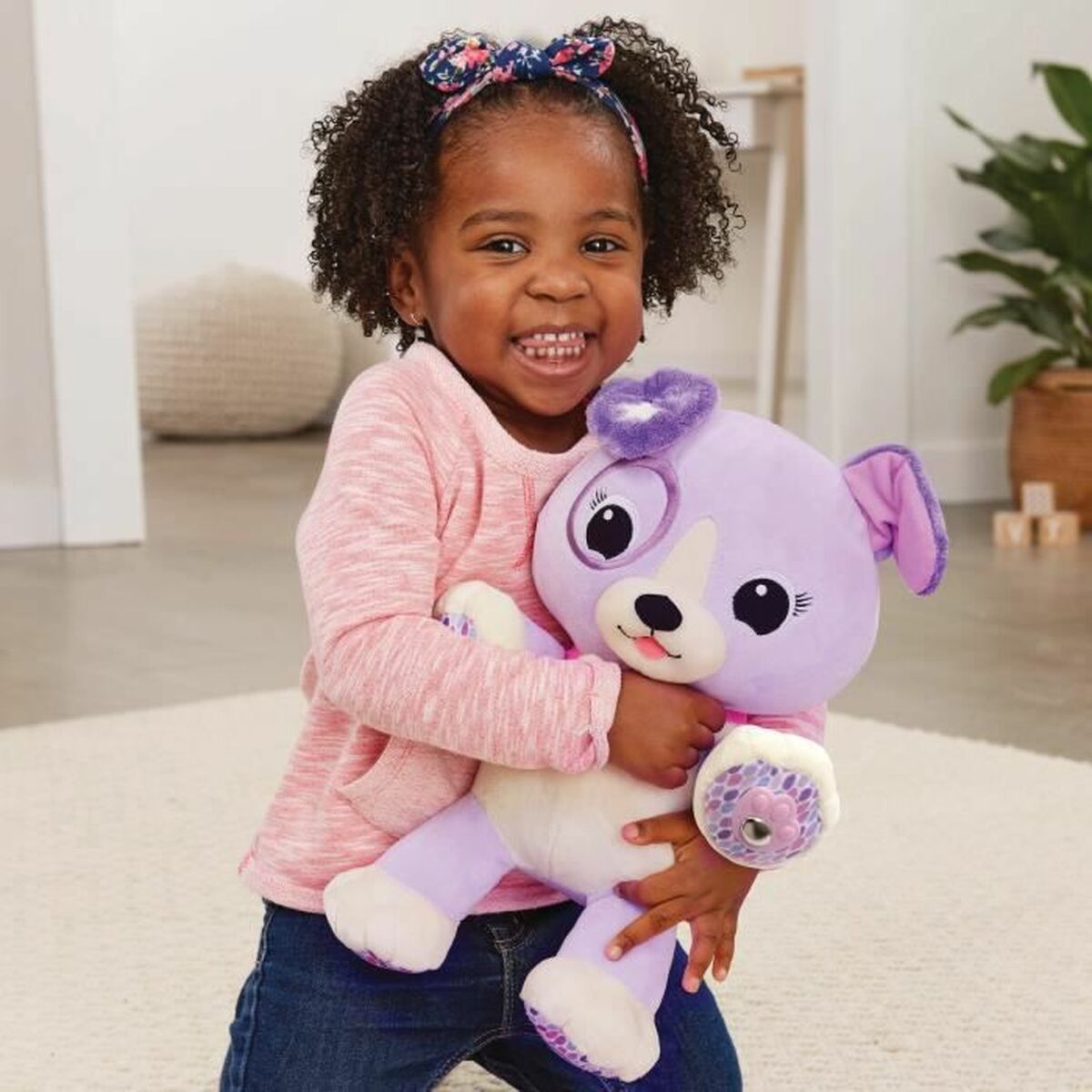 Jouet Peluche Vtech Violet, My Magic Paws Friend