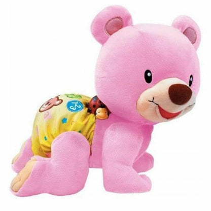 Jouet Peluche Vtech Baby Bear, 1,2,3 Follow Me Musical Rose