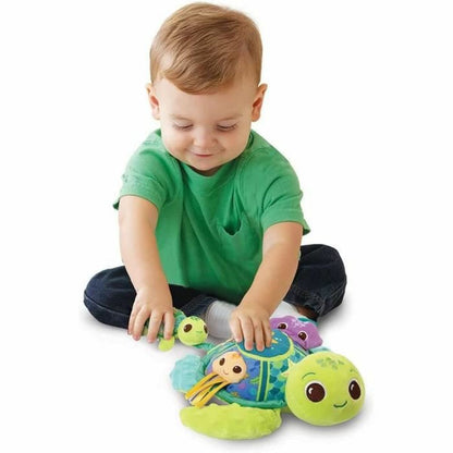 Jouet Peluche Vtech Baby Juju, Maman tortue + Bébé - Musical