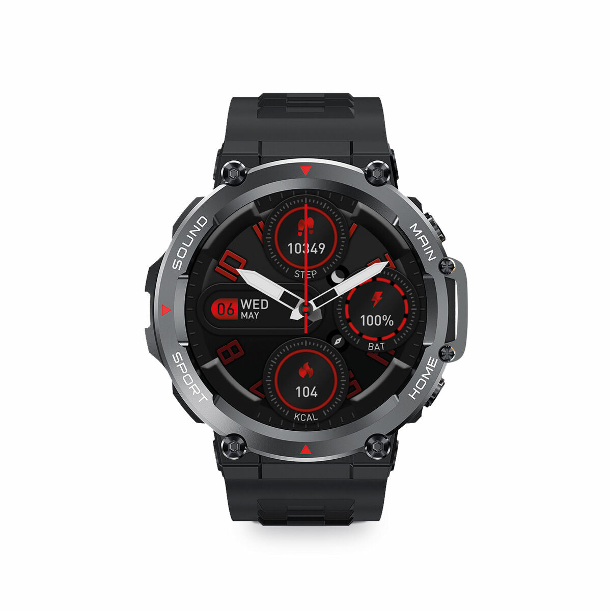 Montre intelligente KSIX Oslo 1,5" Bluetooth 5.0 270 mAh Noir