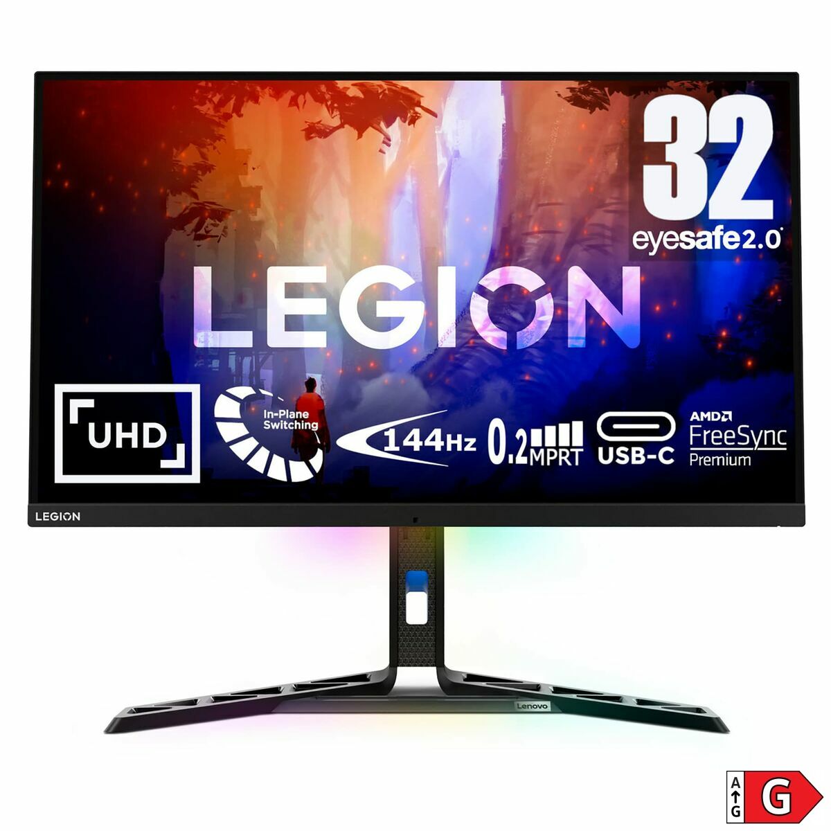 Écran Lenovo Legion Y32p-30 31,5" 144 Hz 50-60  Hz